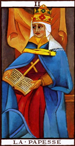 карта таро жрица